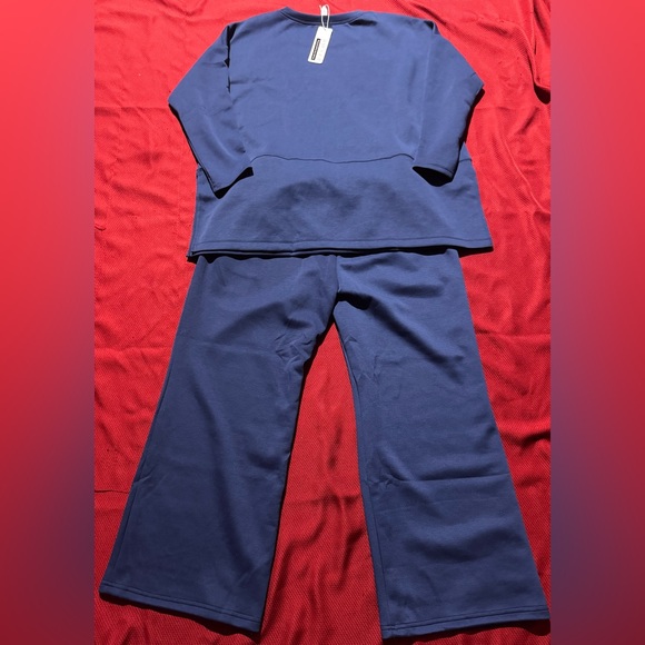 Women's Navy Blue Lounge Set - Picture 10 of 10